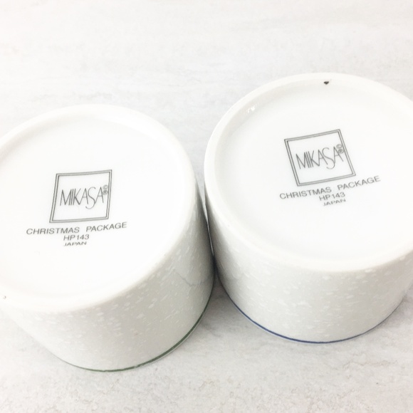 Set of 2 Mikasa Christmas Votive / Tea Light Holders - Picture 4 of 4